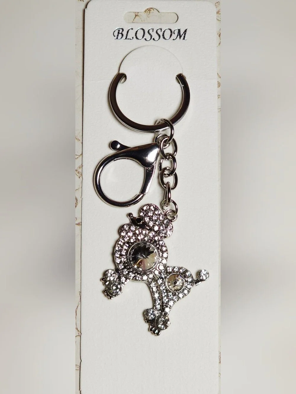 🌟 NWT Crystal Rhinestone Bag Charm & Keychain — Pick Your Style! 🌟